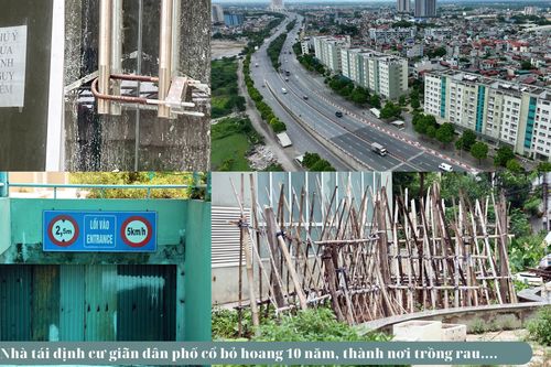Xót xa cảnh 5 tòa nhà tái định cư giãn dân phố cổ xuống cấp sau nhiều năm bỏ hoang
