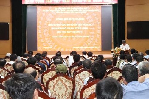 Công bố điều chỉnh quy hoạch chi tiết dự án Thành phố thông minh