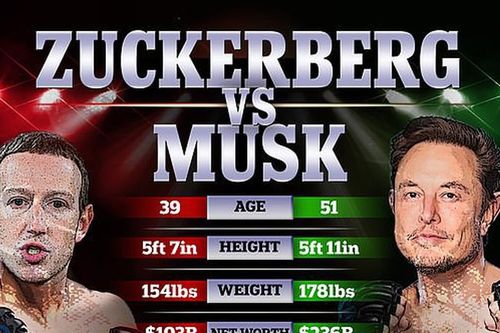 Được 3 cao thủ huấn luyện, Elon Musk tuyên bố về trận đấu với 'ông trùm Facebook' khiến CĐV hào hứng