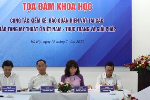 Nan giải chuyện bảo quản hiện vật tại các bảo tàng mỹ thuật