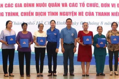 Thành Đoàn TP. HCM gặp gỡ, tri ân các gia đình nuôi quân thanh niên tình nguyện