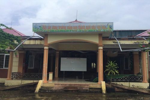 Lai Châu bố trí nơi học thay thế trường mầm non có nguy cơ đổ sập