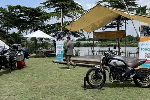 Hình ảnh bộ đôi xe mới nhà CFMoto tại Việt Nam