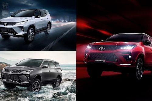 Toyota Fortuner 2023 xuất hiện tại Thái Lan