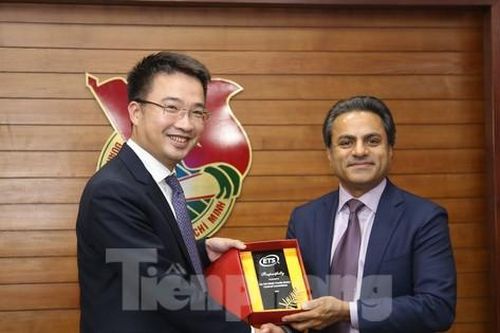Trung ương Đoàn tiếp xã giao đoàn lãnh đạo Viện khảo thí giáo dục Hoa Kỳ