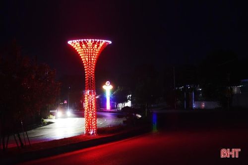 Không có điện chiếu sáng, đường trung tâm thị xã Hồng Lĩnh tiềm ẩn nguy cơ tai nạn giao thông