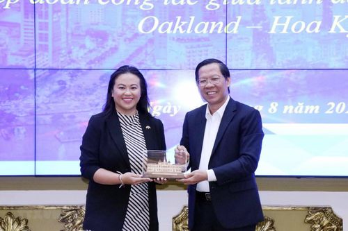Thúc đẩy hợp tác giữa Thành phố Hồ Chí Minh và thành phố Oakland