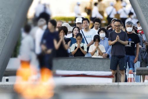 Nhật Bản: Tưởng niệm 78 năm thảm họa bom hạt nhân ở Hiroshima