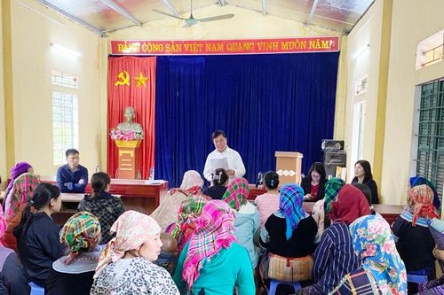 Thị trấn Nông trường Phong Hải có 5 thôn hưởng lợi từ Dự án về bình đẳng giới