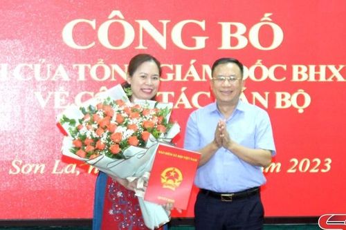 Công bố Quyết định bổ nhiệm Phó Giám đốc BHXH tỉnh