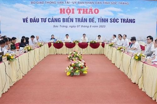 Sóc Trăng kêu gọi đầu tư cảng biển Trần Đề