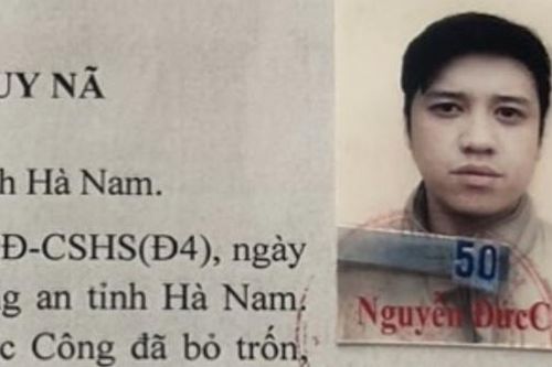 Truy nã bị can Nguyễn Đức Công can tội cưỡng đoạt tài sản