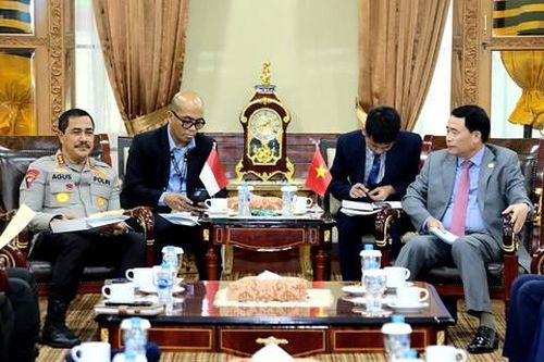 Tăng cường hợp tác giữa Bộ Công an Việt Nam và Cảnh sát quốc gia Indonesia