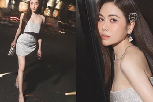 Nhan sắc sexy của ca sĩ Stella Tuyết Nga - người sắp ngồi 'ghế nóng' chấm Hoa hậu cùng Á hậu Thụy Vân