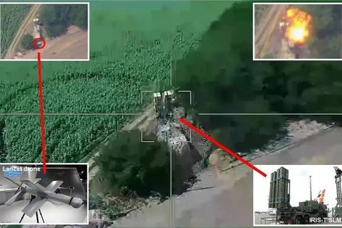 UAV cảm tử Lancet Nga đã tiêu diệt nhầm hệ thống phòng không ISRIS-T mô hình?