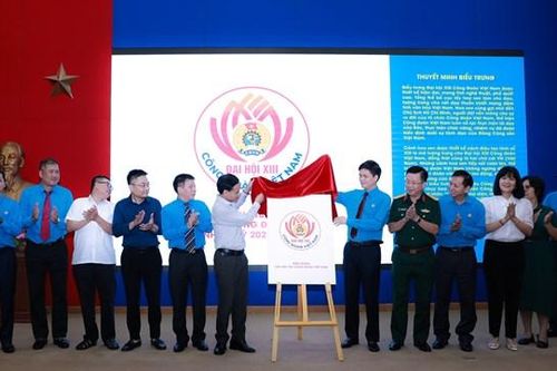 BẢN TIN MẶT TRẬN: Công bố Biểu trưng chính thức của Đại hội XIII Công đoàn Việt Nam