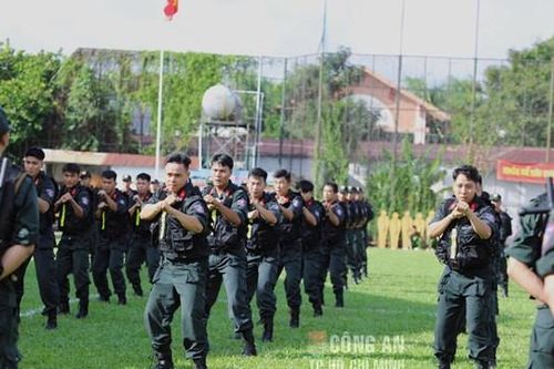 Khai mạc Hội thao Công an TP HCM mở rộng năm 2023