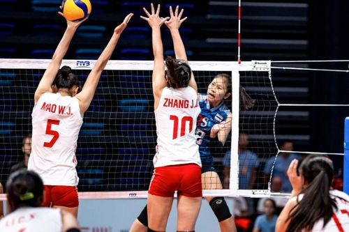 Bóng chuyền nữ Thái Lan tạo 'địa chấn' trước Trung Quốc ở giải bóng chuyền thế giới
