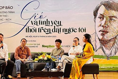 Đêm thơ nhạc kịch 'Gió và tình yêu thổi trên đất nước tôi'
