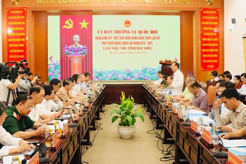 Giám sát việc thực hiện chính sách, pháp luật về phát triển năng lượng ở Bạc Liêu