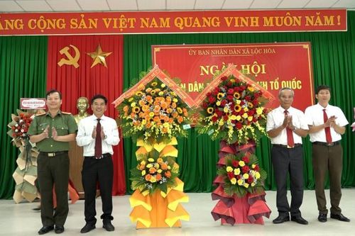 Ngày Hội toàn dân bảo vệ an ninh Tổ quốc tại xã Lộc Hòa