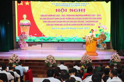 Sơn La đạt chuẩn phổ cập giáo dục TH - THCS và xóa mù chữ mức độ 2