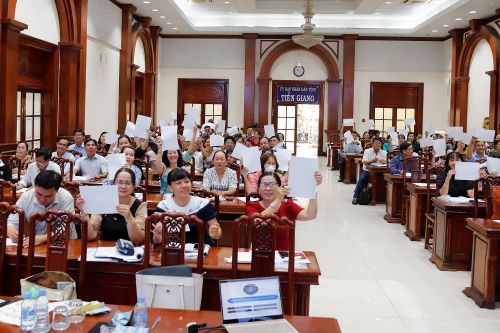 Chú trọng phát triển năng lực thể chất cho học sinh Tiền Giang