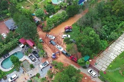 Khu vực lũ quét ở Hà Nội có nhiều công trình xây trái phép