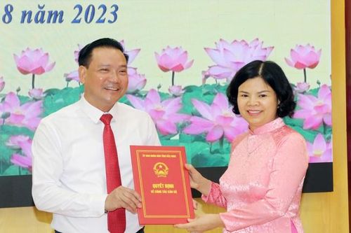 Ông Trần Đăng Sâm được bổ nhiệm làm Giám đốc Sở Tư pháp tỉnh Bắc Ninh