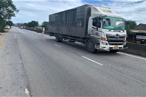 Một nữ công nhân bảo dưỡng đường bộ bị ô tô tải cán tử vong