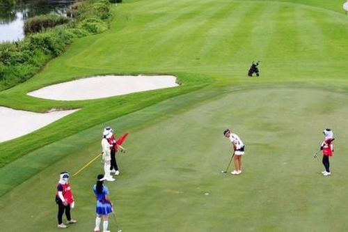 Vinpearl Golf Hải Phòng tuyệt đẹp nhìn từ trên cao