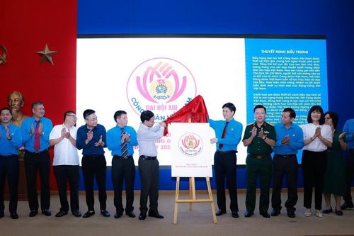 Công bố Biểu trưng chính thức của Đại hội XIII Công đoàn Việt Nam