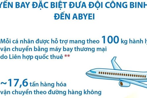 Đội Công binh số 2 lên đường thực hiện nhiệm vụ gìn giữ hòa bình LHQ