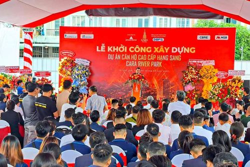 Khởi công dự án chung cư Cara River Park hơn 500 tỷ đồng