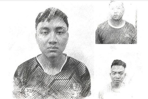 Tạm giữ 3 đối tượng đốt pháo sáng trên sân Hàng Đẫy