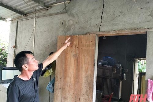 Sớm hỗ trợ đền bù nhà ở bị rạn nứt do thi công Quốc lộ 15 để ổn định đời sống Nhân dân