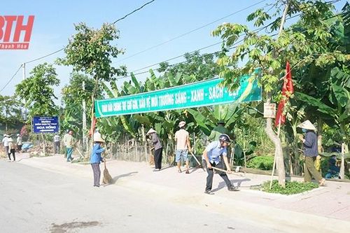 Triệu Sơn chuyển biến trong công tác bảo vệ môi trường