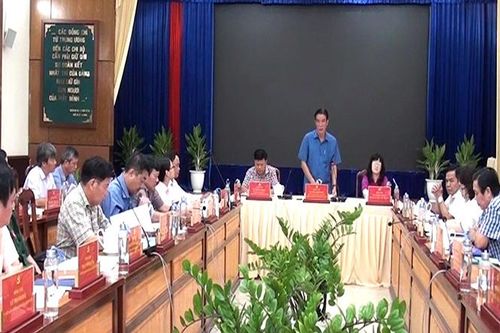 Họp Ban Thường vụ Huyện ủy Chợ Mới tháng 8/2023