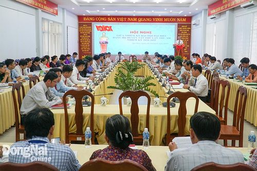 Giữa nhiệm kỳ, huyện Tân Phú đã có 13/21 chỉ tiêu đạt và vượt so với Nghị quyết Đại hội Đảng bộ huyện
