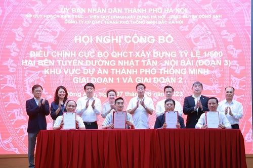 Hà Nội công bố điều chỉnh quy hoạch dự án Thành phố thông minh