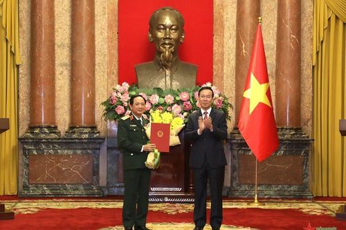 Ông Trịnh Văn Quyết được thăng quân hàm Thượng tướng