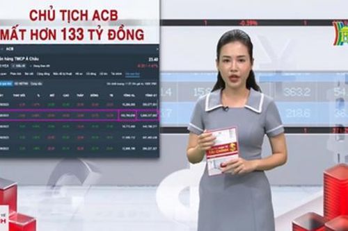 Chủ tịch ACB mất hơn 133 tỷ trong hai phiên giao dịch