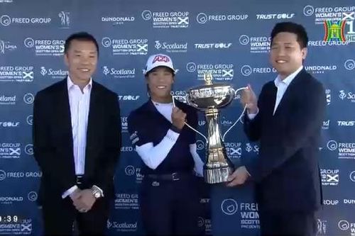 Celine Boutier vô địch giải Golf nữ Scotland mở rộng 2023