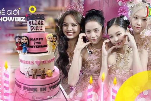 Bánh kem fan Việt tặng BLACKPINK có gì đặc biệt?| Thế giới Showbiz| 8/8/2023