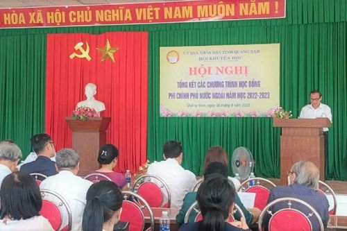 Quảng Nam: Vận động các tổ chức phi chính phủ hơn 6,7 tỉ đồng cho khuyến học