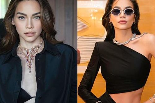 Mê mẩn vòng eo không mỡ thừa của Hồ Ngọc Hà khi vận đồ đen