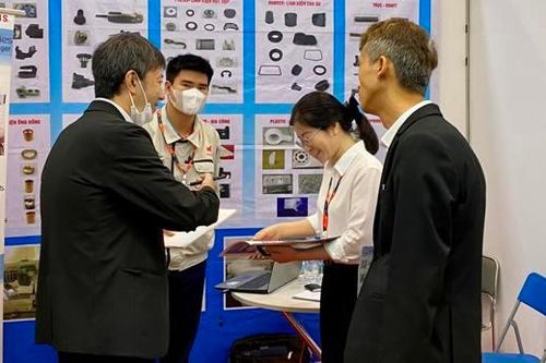 Doanh nghiệp Việt Nam và Nhật Bản tham gia trưng bày tại triển lãm về công nghiệp hỗ trợ
