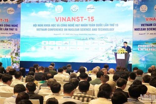 Khai mạc Hội nghị khoa học và công nghệ hạt nhân toàn quốc lần thứ 15