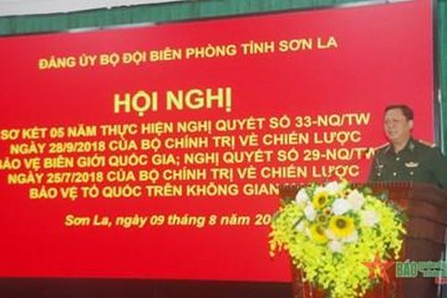Bộ đội Biên phòng tỉnh Sơn La sơ kết 5 năm thực hiện Nghị quyết số 33 và Nghị quyết số 29 của Bộ Chính trị