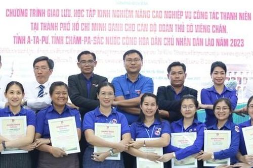 Bế mạc chương trình học tập kinh nghiệm dành cho cán bộ Đoàn nước Cộng hòa Dân chủ Nhân dân Lào